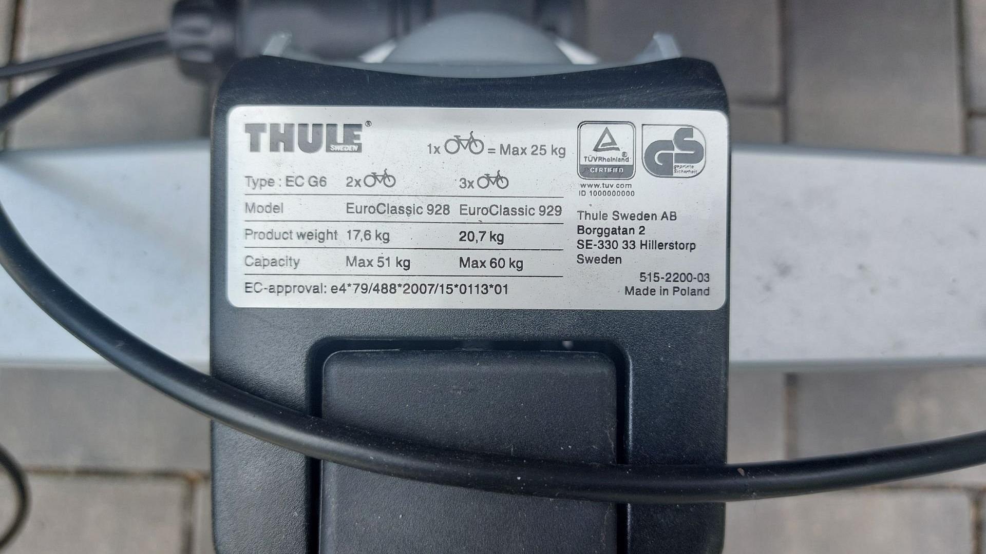 Andere Thule EC G6