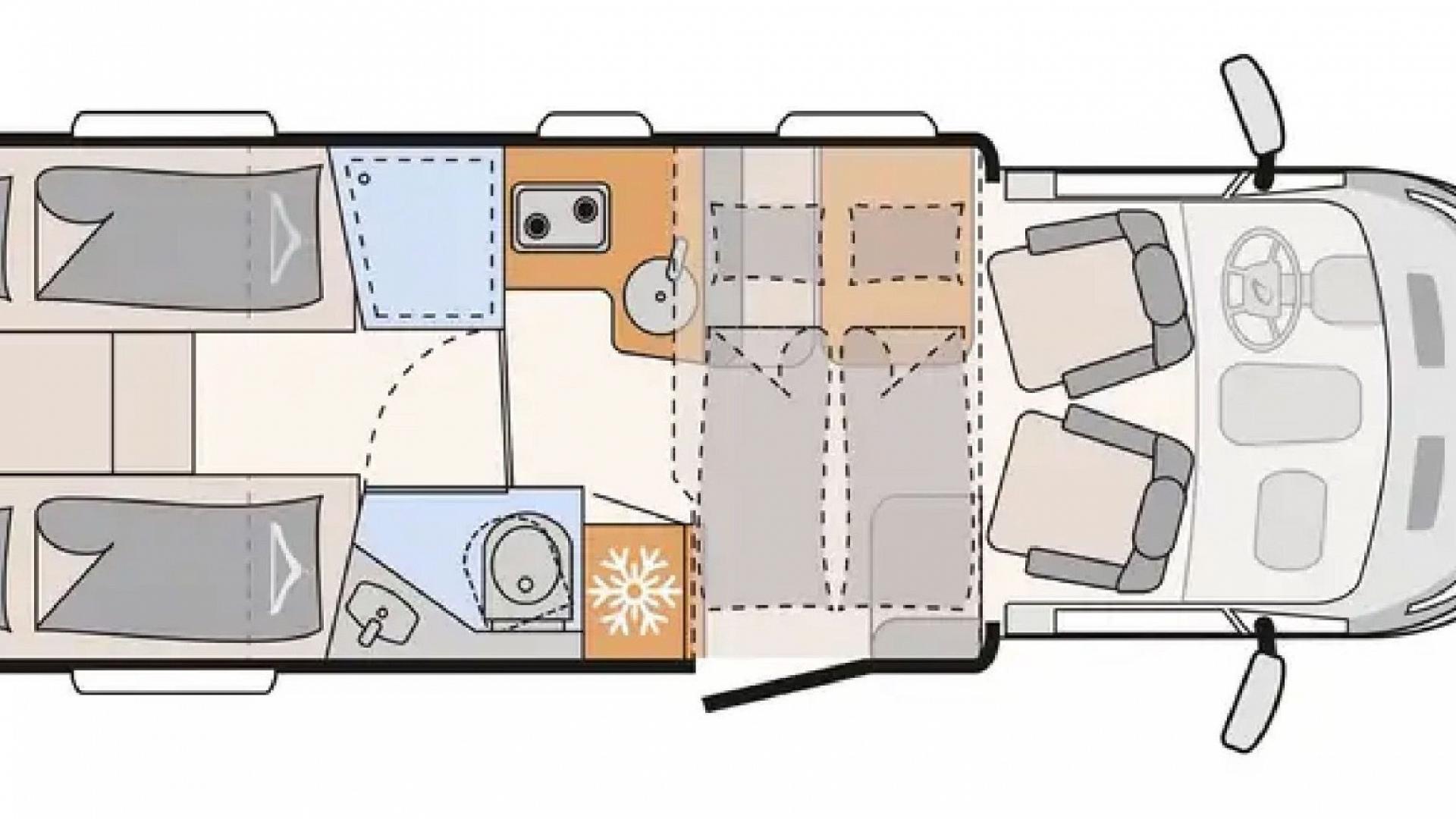 Dethleffs Just go T 7055 EB